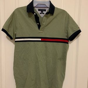 Green polo Tommy Hilfiger